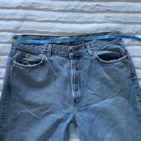 GAP Boy fit women's jeans, 100% cotton (no stretch) size 14 regular - Picture 4 of 10